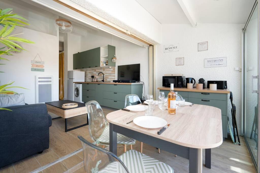 Appartement 5 Personnes Vue Mer Agde Extérieur photo